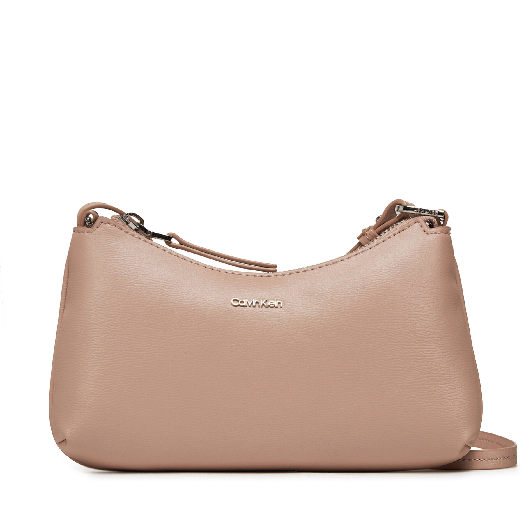 Handtasche Calvin Klein Ck Must Soft Crossbody Bag_Pearl K60K611916 Beige von Calvin Klein