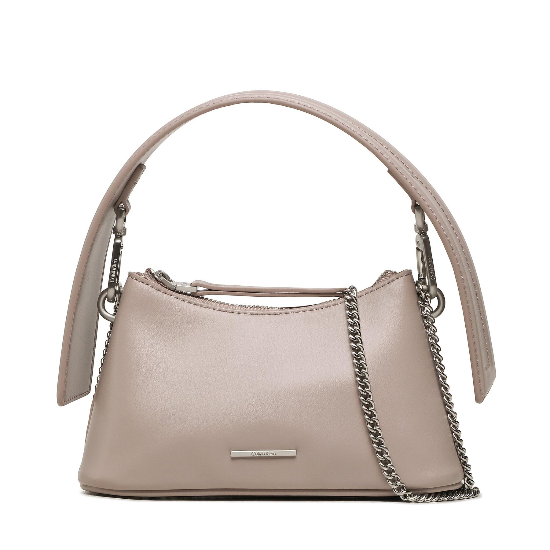 Handtasche Calvin Klein Ck Natural Micro Mini Bag K60K611022 Grau von Calvin Klein