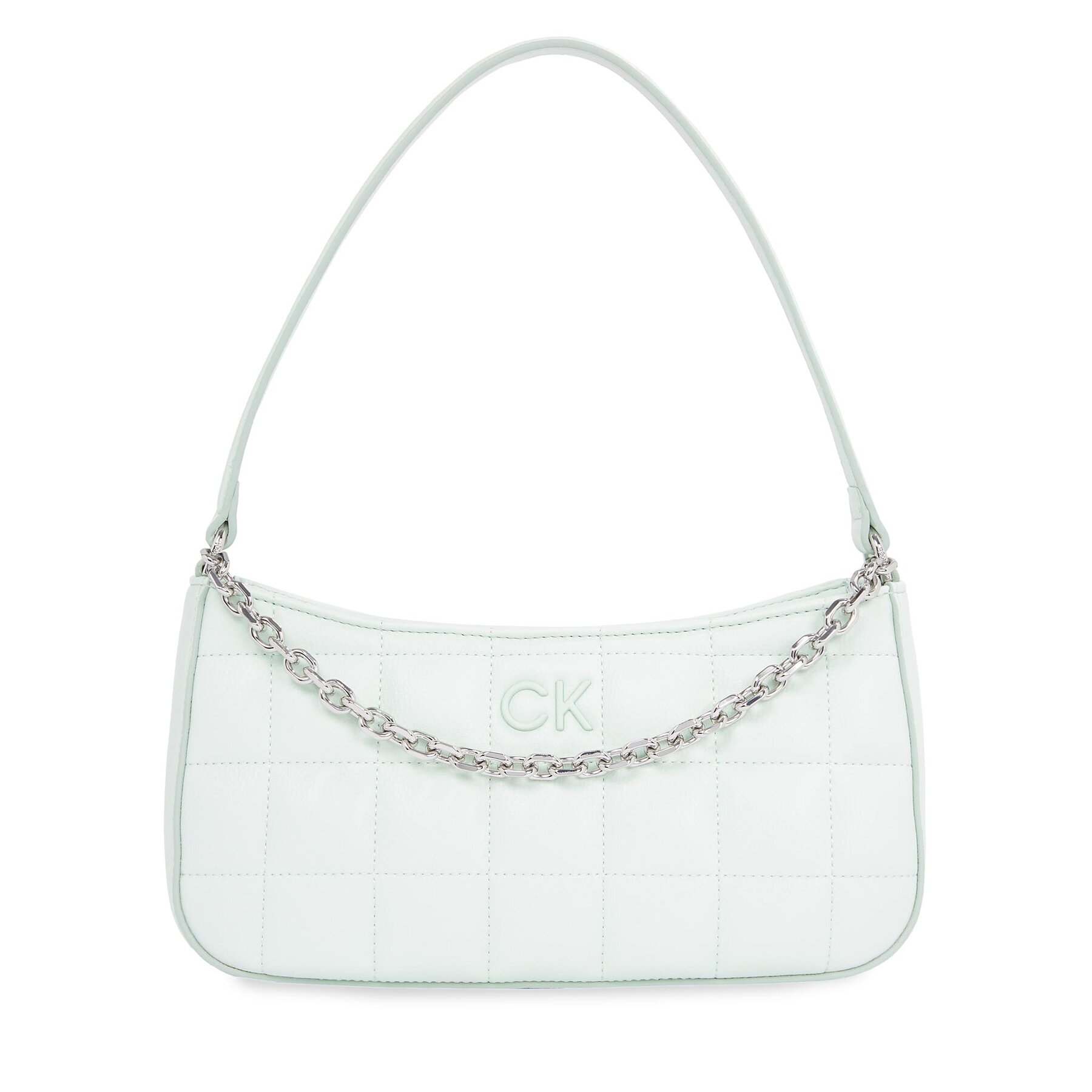 Handtasche Calvin Klein Ck Square Quilt K60K612017 Grün von Calvin Klein