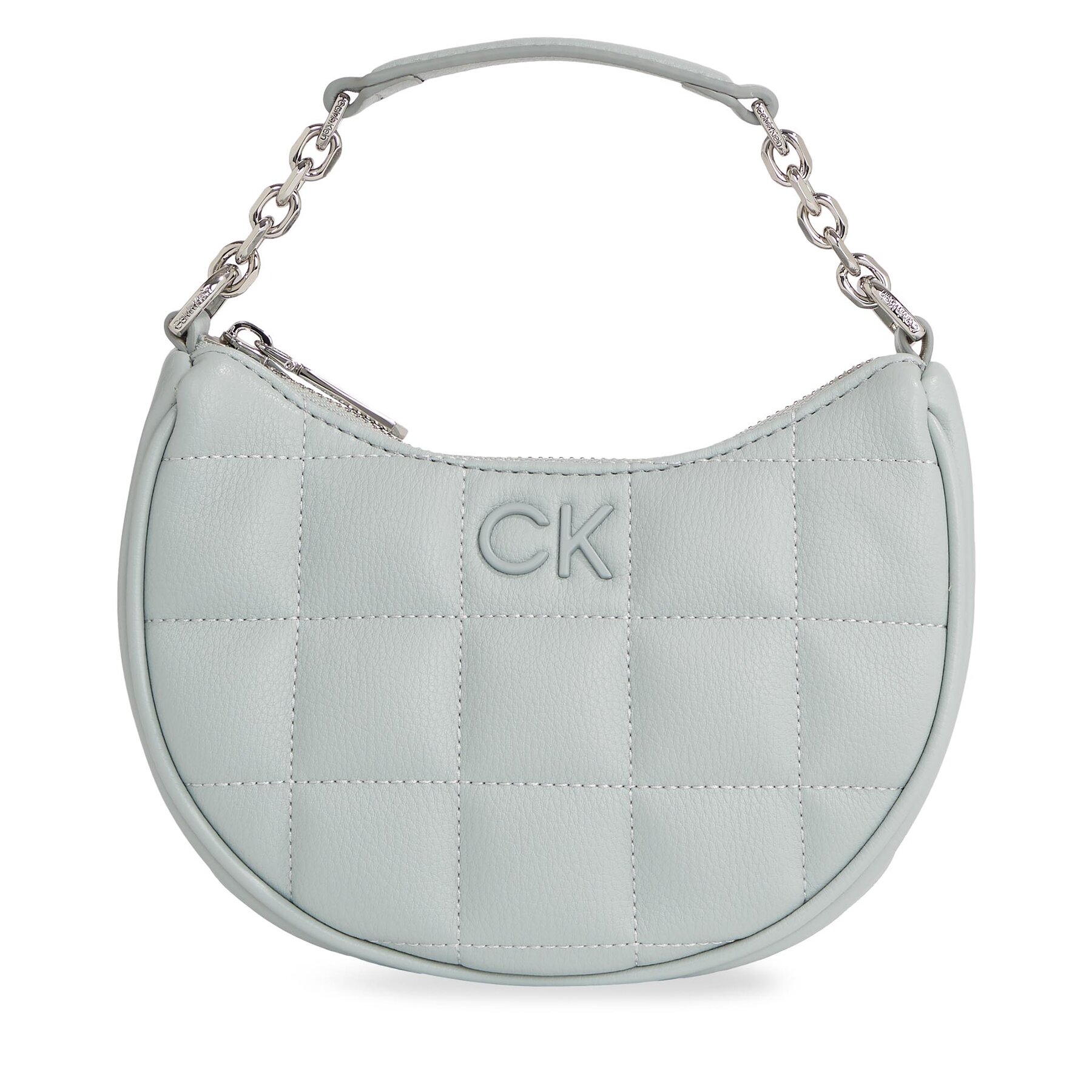 Handtasche Calvin Klein Ck Square Quilt K60K612020 Grau von Calvin Klein