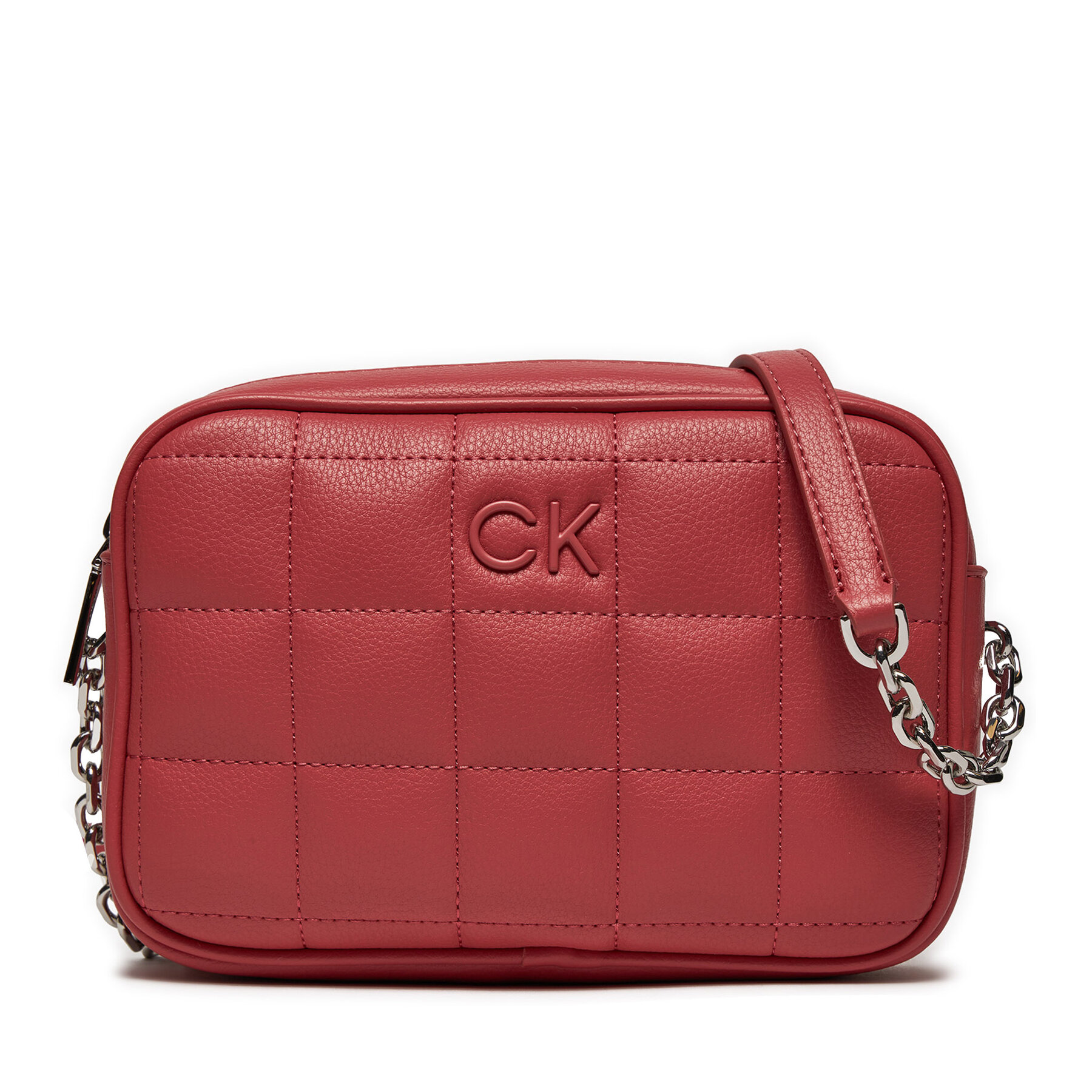 Handtasche Calvin Klein Ck Square Quilt K60K612331 Rosa von Calvin Klein