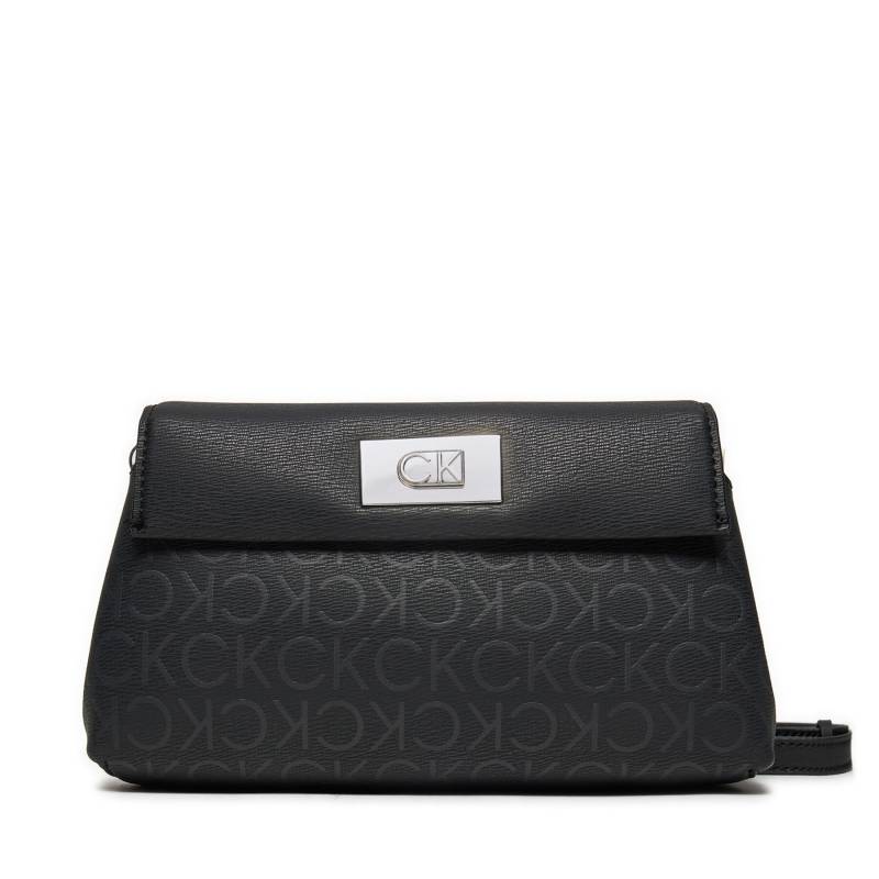 Handtasche Calvin Klein Fully Stuffed Flatpack K60K612634 Schwarz von Calvin Klein