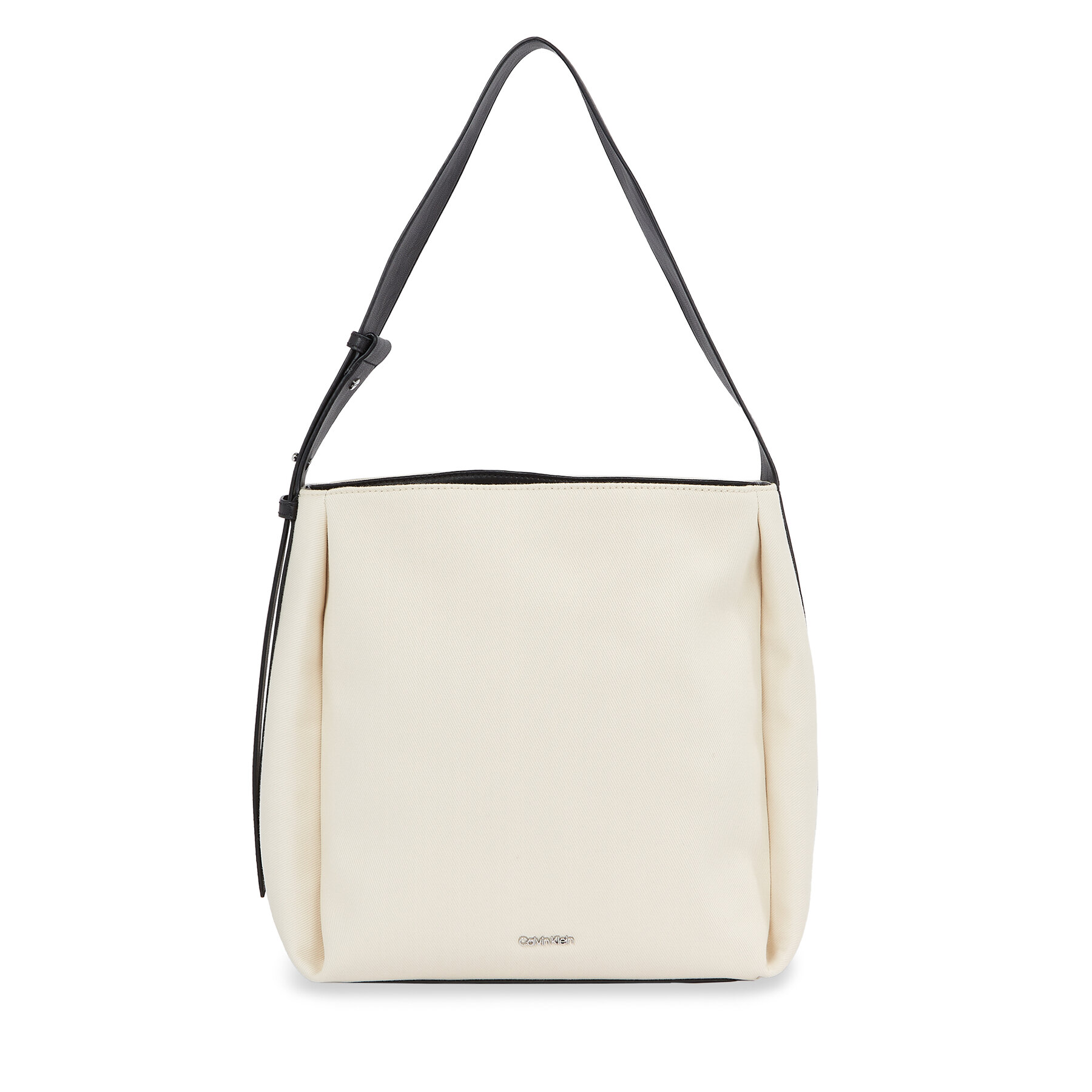 Handtasche Calvin Klein Gracie Bucket Bag_Canvas K60K611665 Écru von Calvin Klein