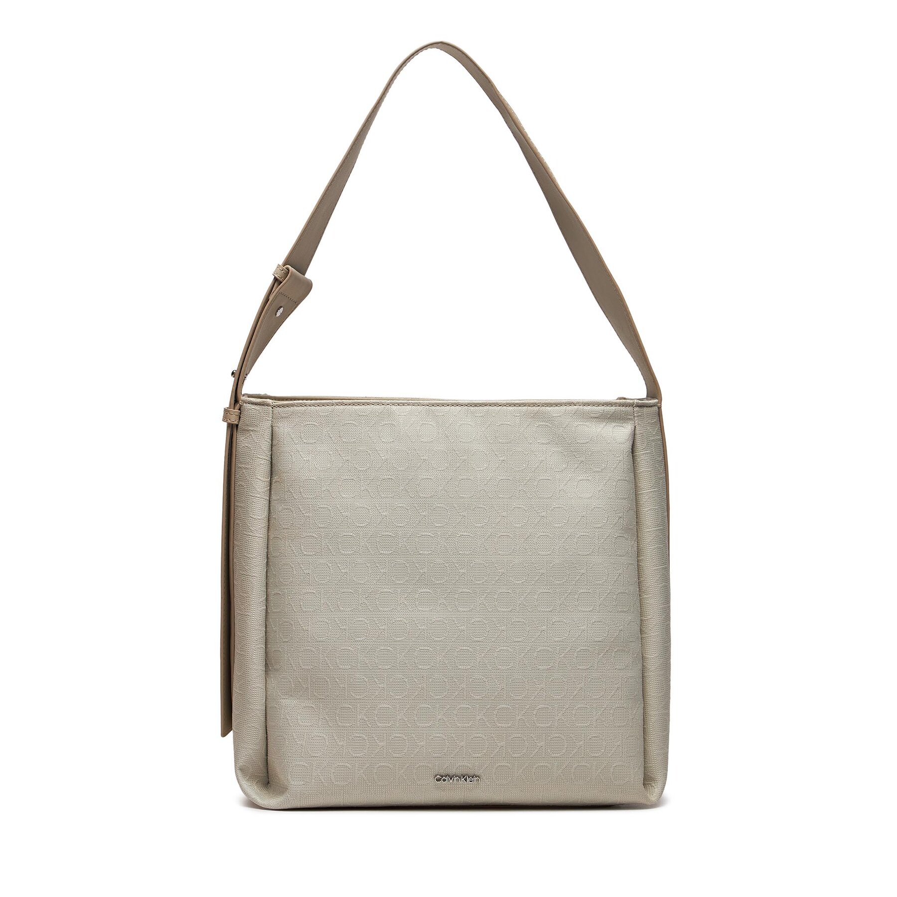 Handtasche Calvin Klein Gracie K60K611663 Beige von Calvin Klein