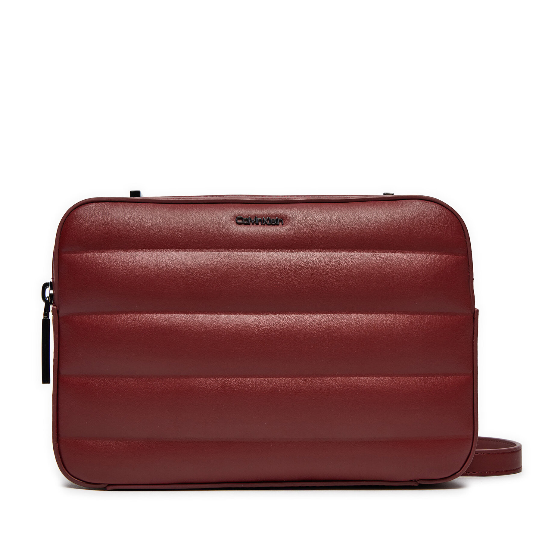 Handtasche Calvin Klein Line Quilt Camera Bag K60K612114 Dunkelrot Handtasche Calvin Klein Line Quilt Camera Bag K60K612114 Dunkelrot von Calvin Klein
