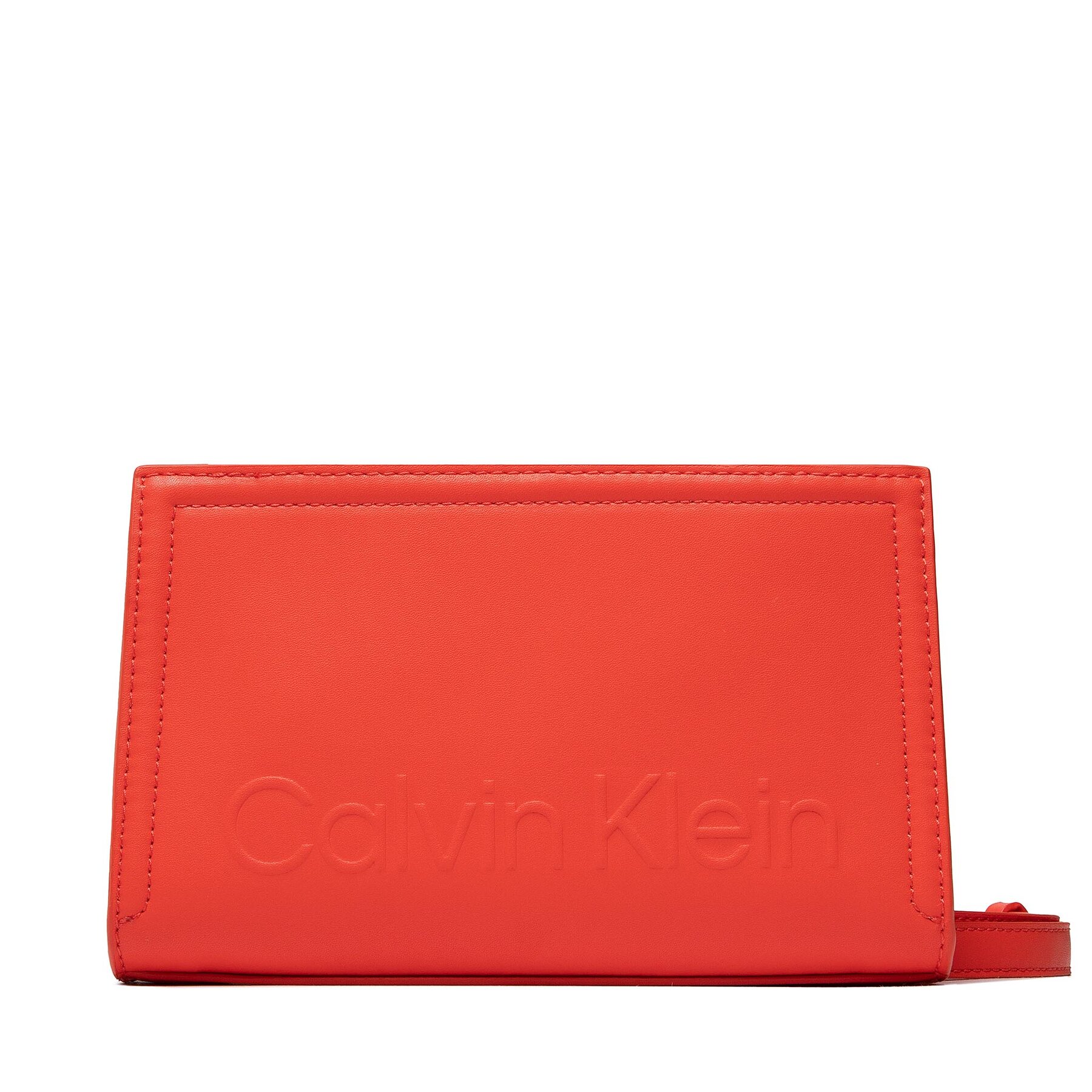 Handtasche Calvin Klein Minimal Hardware Crossbody K60K609846 Korallenfarben von Calvin Klein