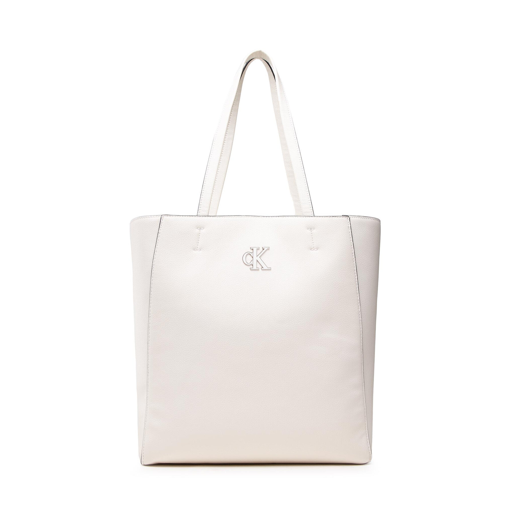 Handtasche Calvin Klein Minimal Monogram Shopper32 K60K609292 Weiß Handtasche Calvin Klein Minimal Monogram Shopper32 K60K609292 Weiß von Calvin Klein