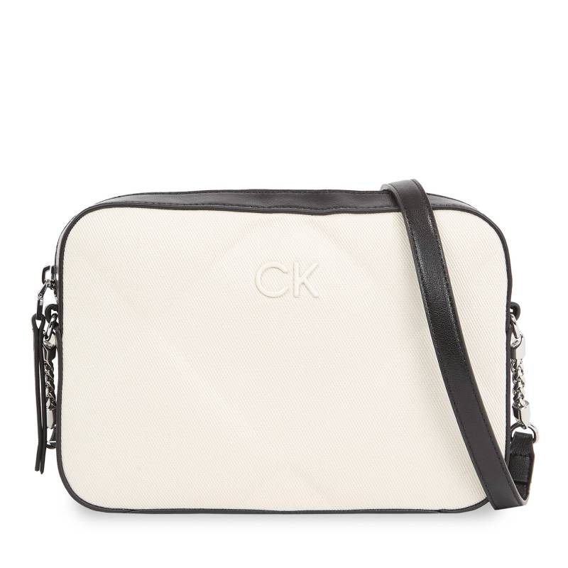 Handtasche Calvin Klein Quilt Camera Bag_Canvas K60K611892 Écru von Calvin Klein