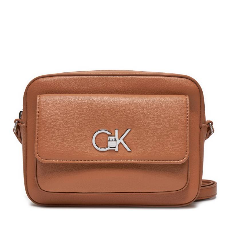 Handtasche Calvin Klein Re-Lock Camera K60K612538 Braun von Calvin Klein