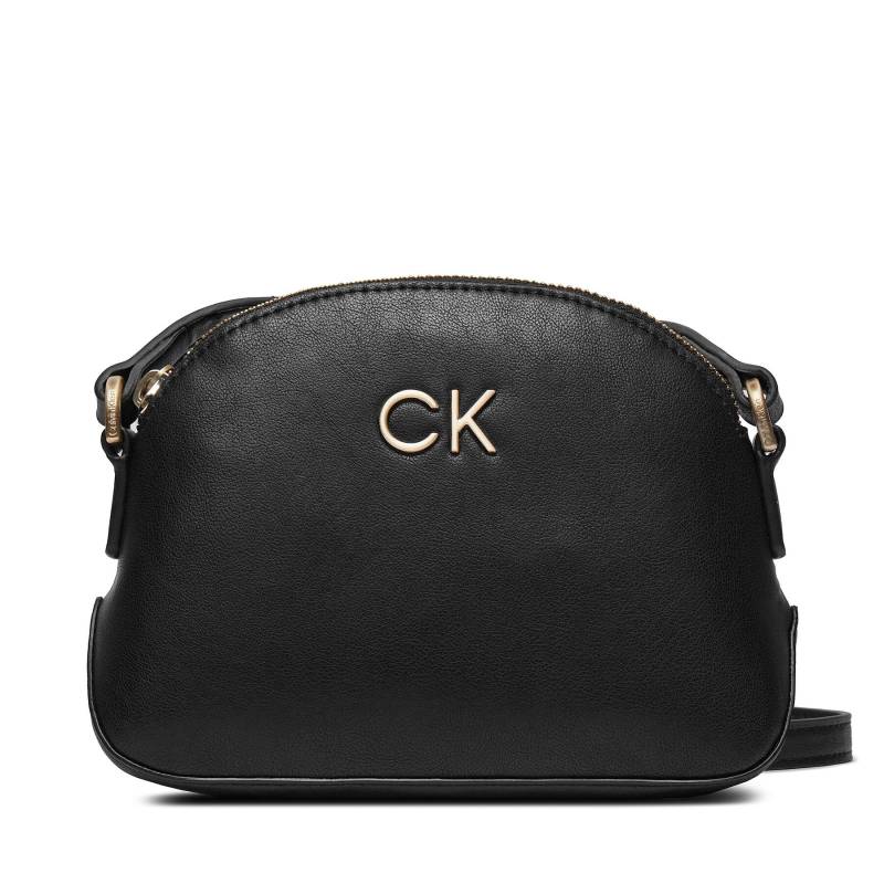 Handtasche Calvin Klein Re-Lock Seasonal Crossbody Sm K60K611445 Schwarz von Calvin Klein