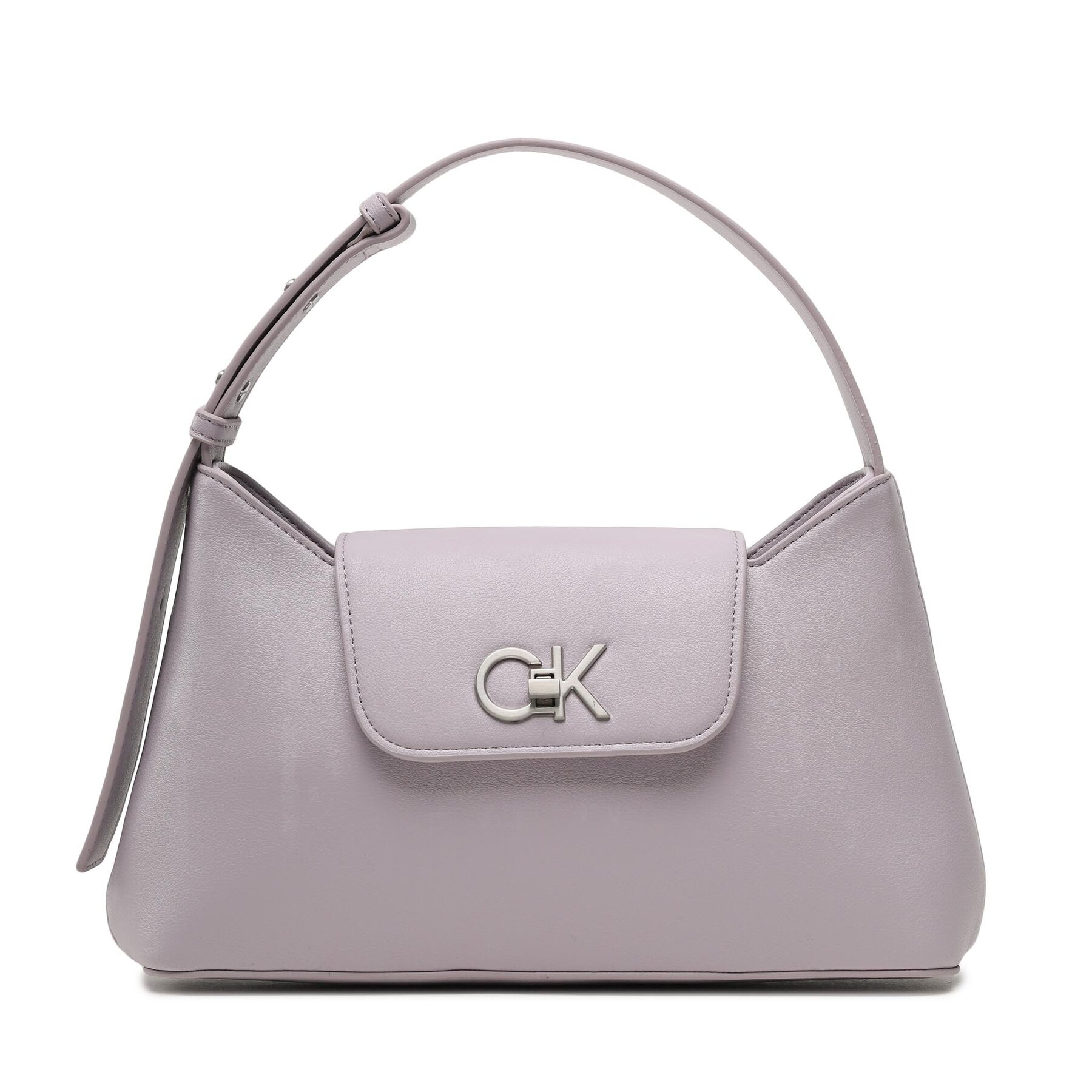 Handtasche Calvin Klein Re-Lock Shoulder Bag Md K60K610769 Violett von Calvin Klein