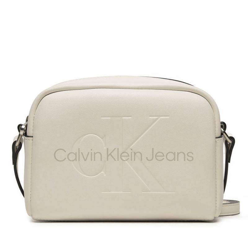 Handtasche Calvin Klein Sculpted K60K612220 Écru von Calvin Klein