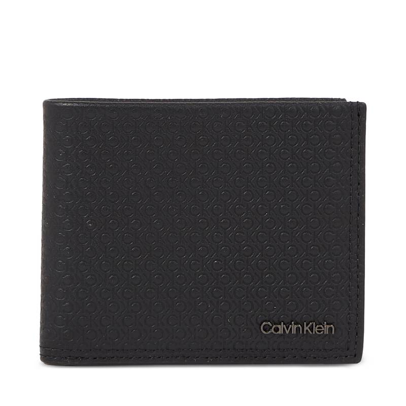 Herren Geldbörse Calvin Klein Minimalism Bifold 6Cc W/Bill K50K510894 Schwarz von Calvin Klein