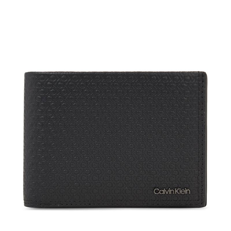 Herren Geldbörse Calvin Klein Minimalism Trifold 10Cc W/Coin K50K510902 Schwarz von Calvin Klein