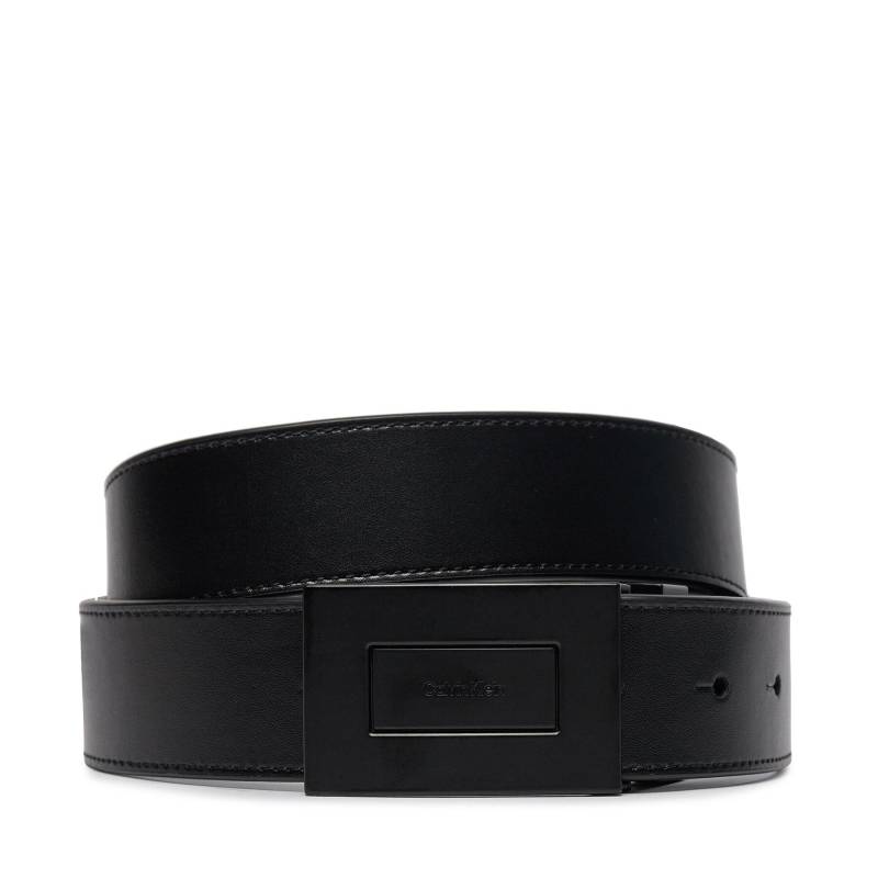 Herrengürtel Calvin Klein Adj/Rev Formal Plaque 35Mm K50K511561 Schwarz von Calvin Klein