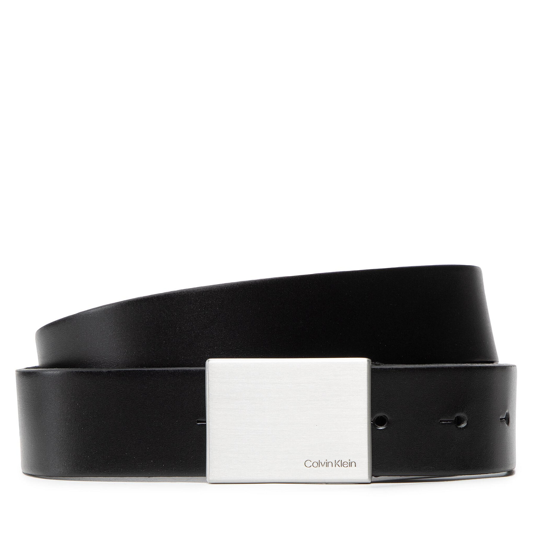 Herrengürtel Calvin Klein Formal Plaque Belt 3.5cm K50K504309 Schwarz von Calvin Klein