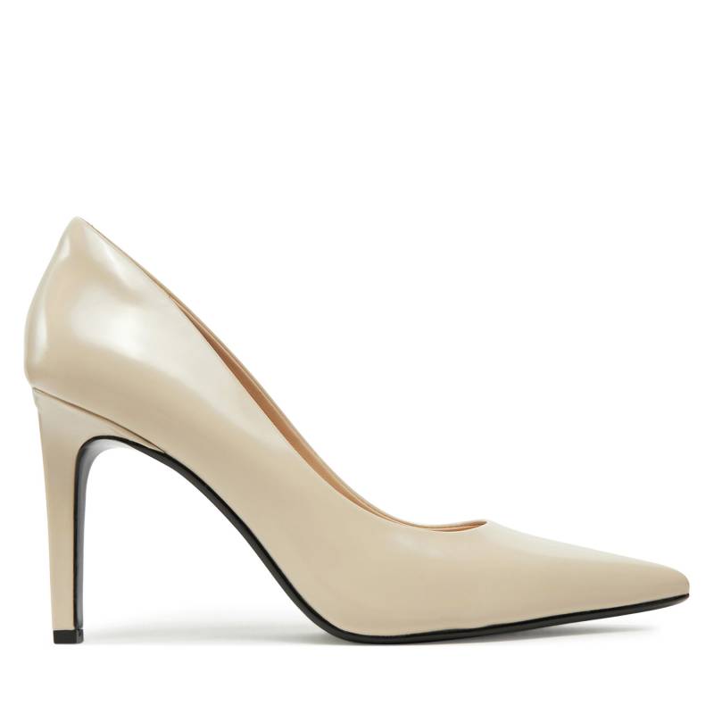 High Heels Calvin Klein Heel Pump 90 - Brush L HW0HW02263 Beige von Calvin Klein