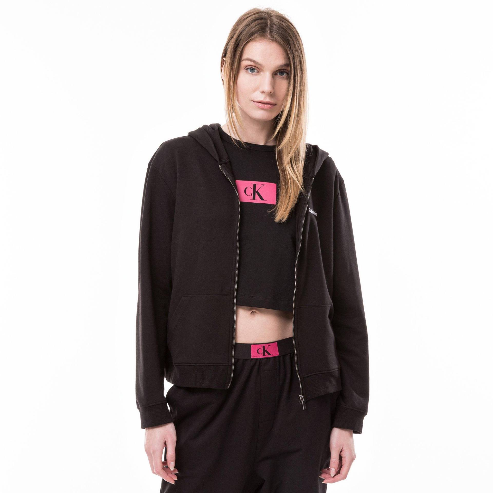 Calvin Klein - Hoodie, für Damen, Black, Größe L von Calvin Klein