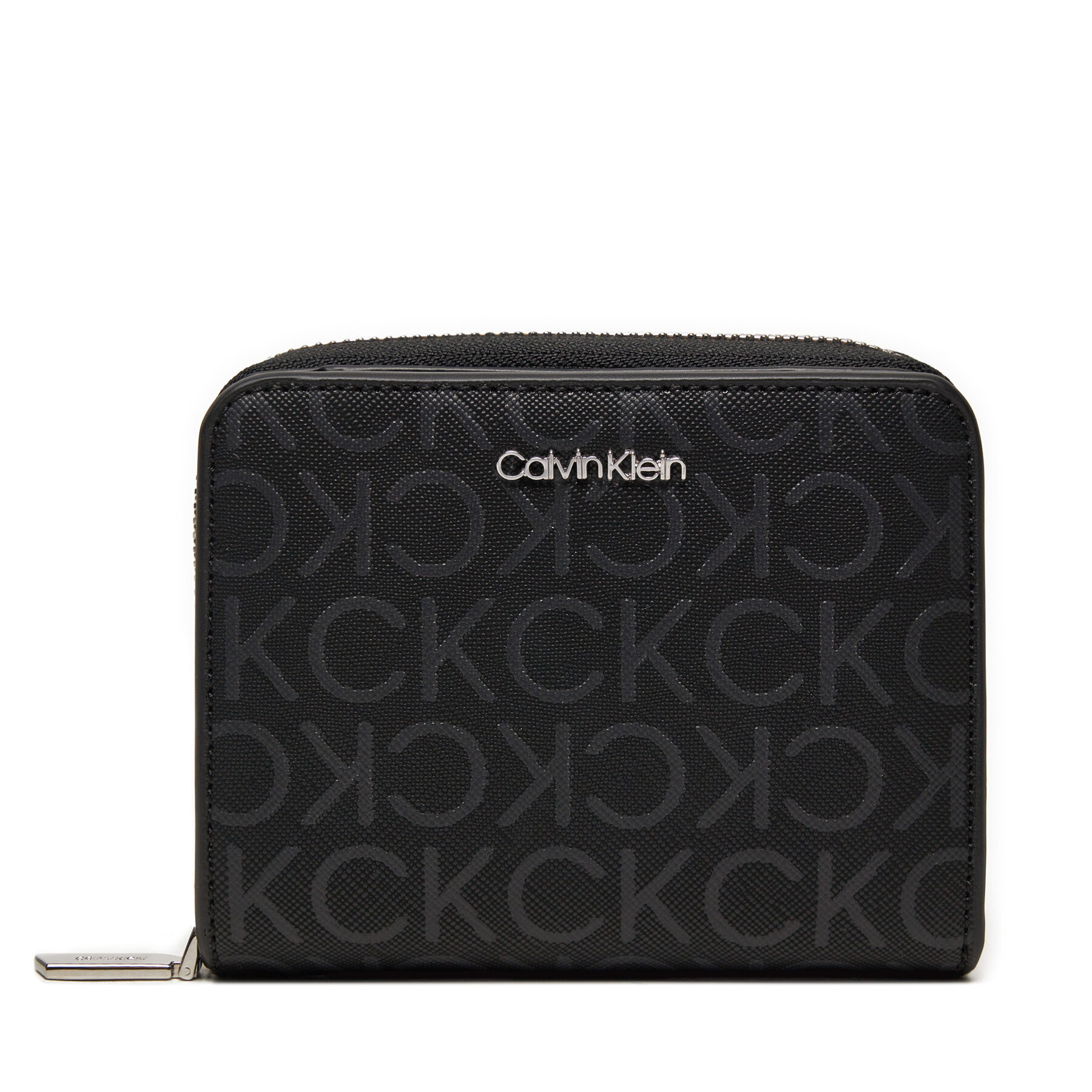 Kleine Damen Geldbörse Calvin Klein Around Mono K60K612433 Schwarz von Calvin Klein