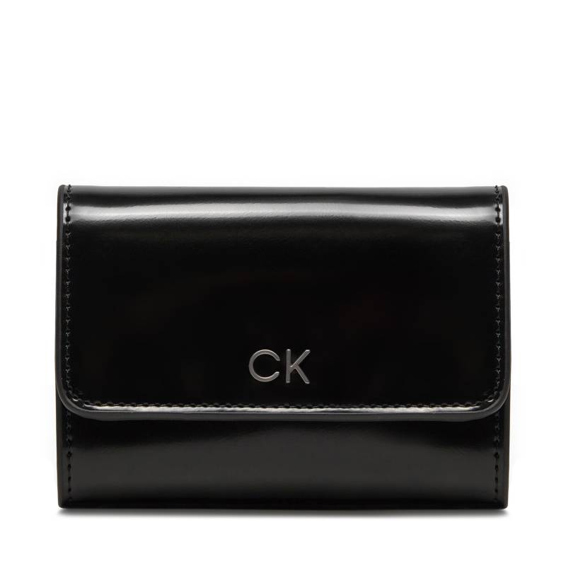 Kleine Damen Geldbörse Calvin Klein Ck Daily Sm Trfold K60K612425 Schwarz von Calvin Klein