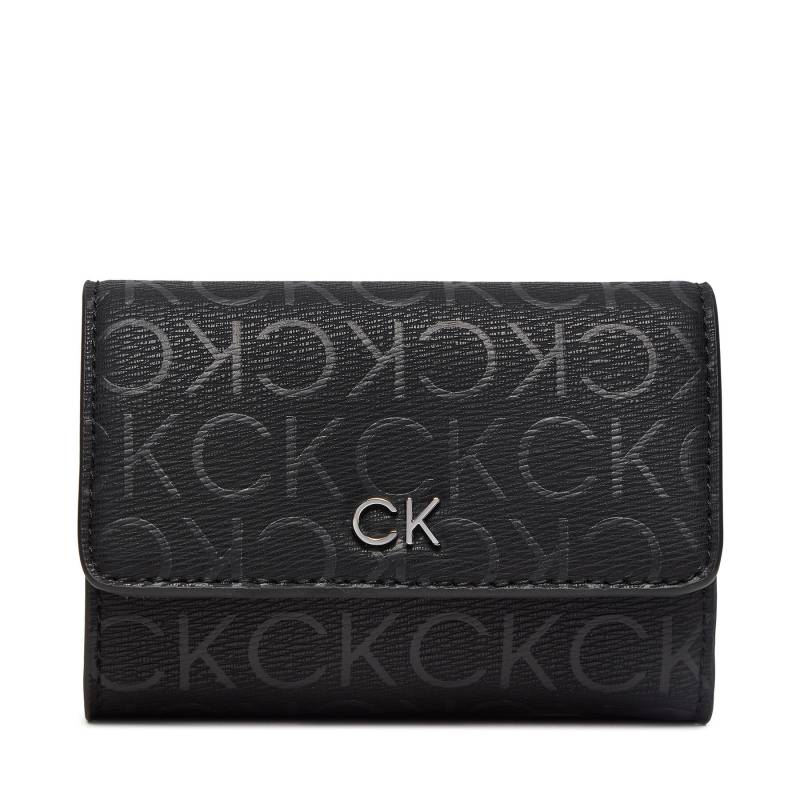 Kleine Damen Geldbörse Calvin Klein Ck Daily Small Trifold Epi Mn K60K612637 Schwarz von Calvin Klein