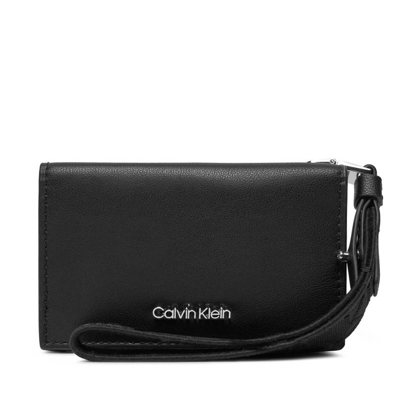 Kleine Damen Geldbörse Calvin Klein Gracie K60K611689 Schwarz von Calvin Klein