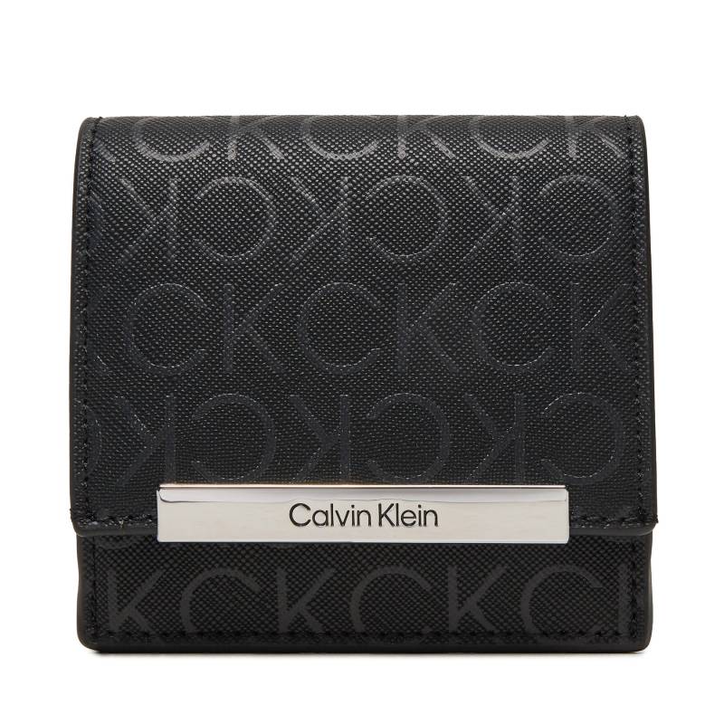 Kleine Damen Geldbörse Calvin Klein K60K612443 Schwarz von Calvin Klein
