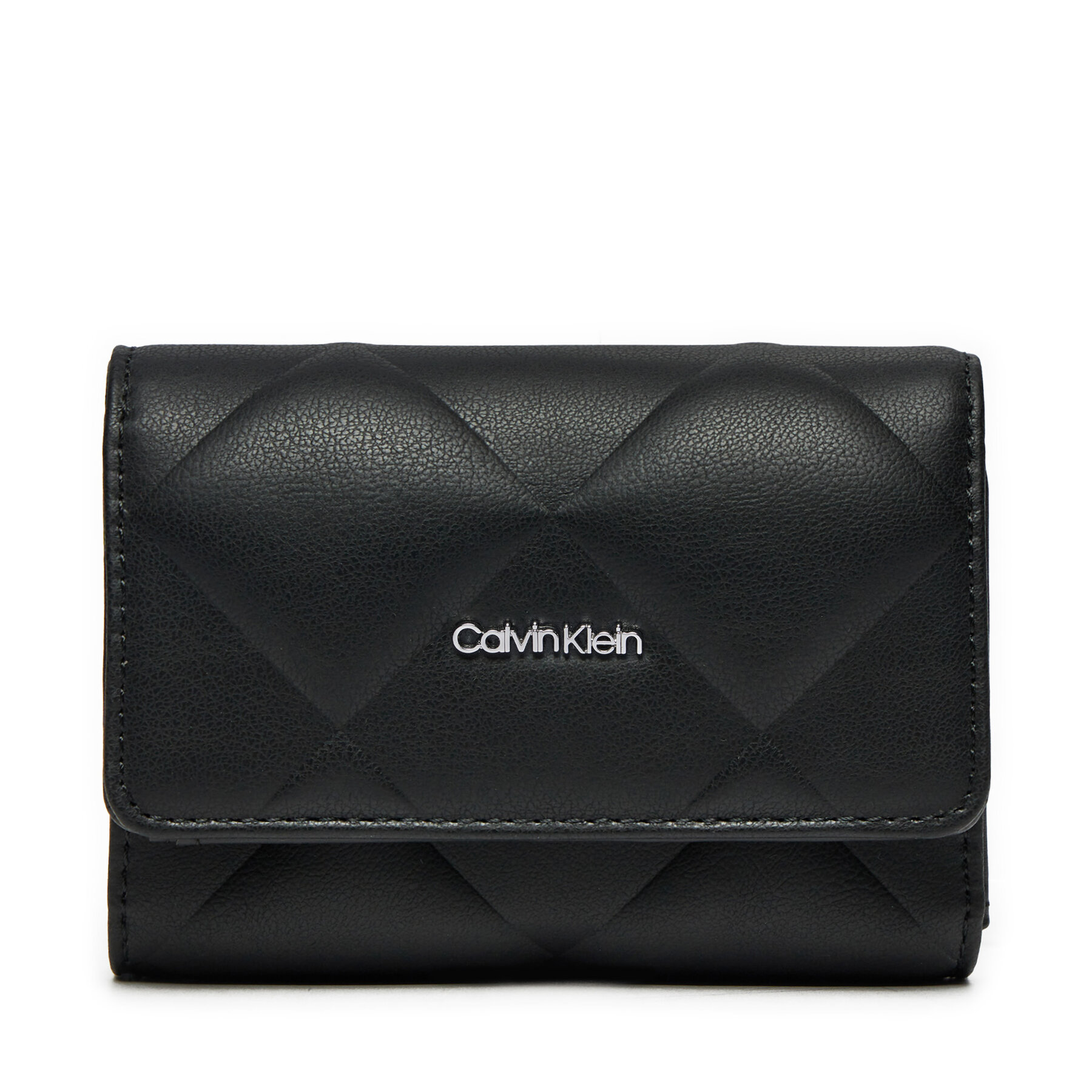 Kleine Damen Geldbörse Calvin Klein K60K612898 Schwarz von Calvin Klein