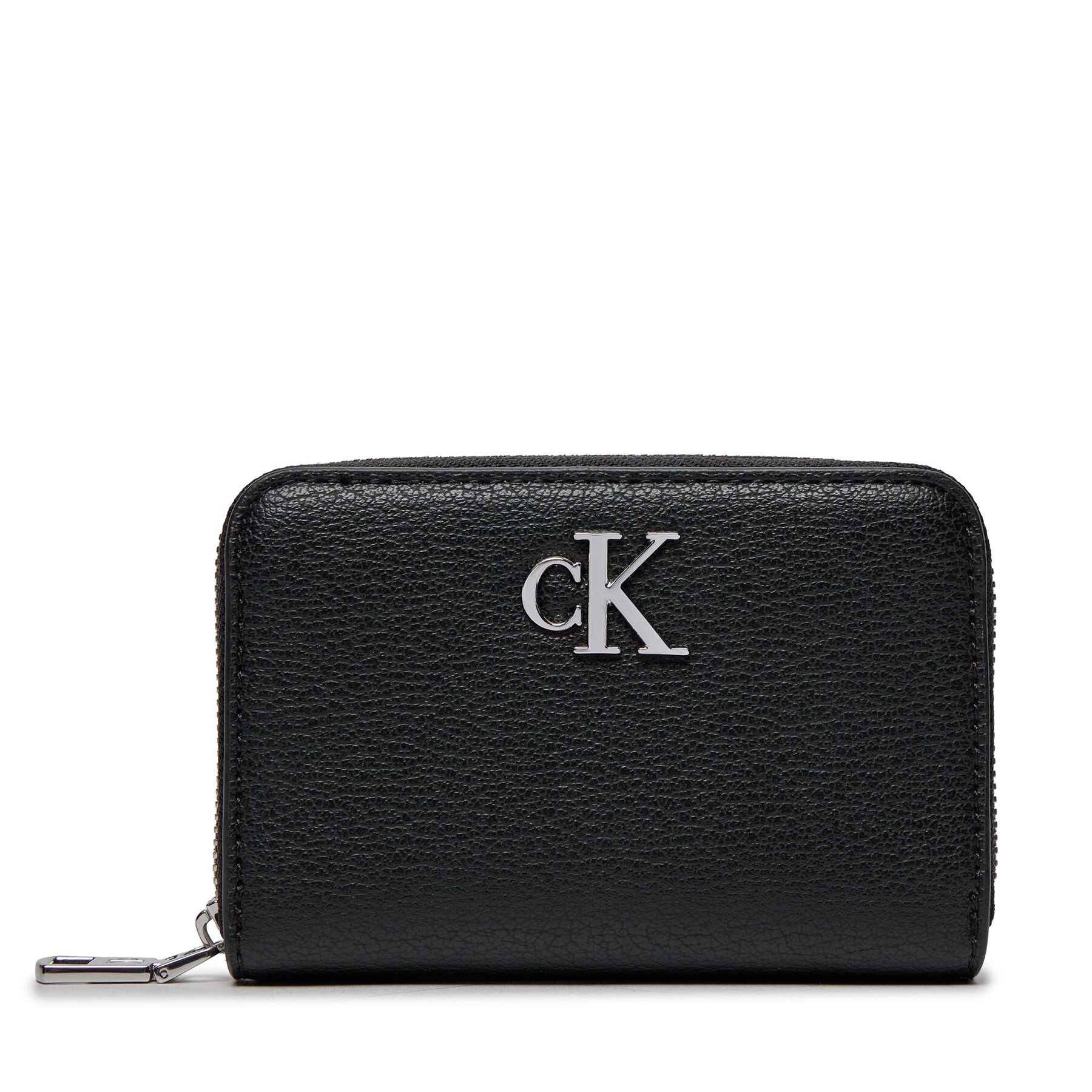 Kleine Damen Geldbörse Calvin Klein Minimal Monogram Med Za K60K611500 Schwarz von Calvin Klein