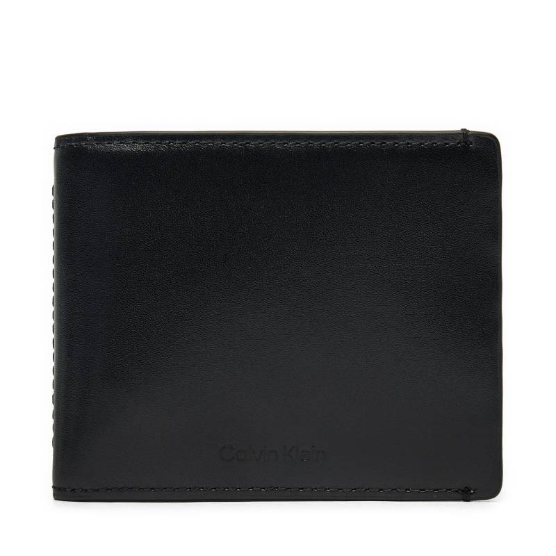 Kleine Herren Geldbörse Calvin Klein Ck Glow Bifold 5Cc W/Coin K50K512489 Schwarz von Calvin Klein