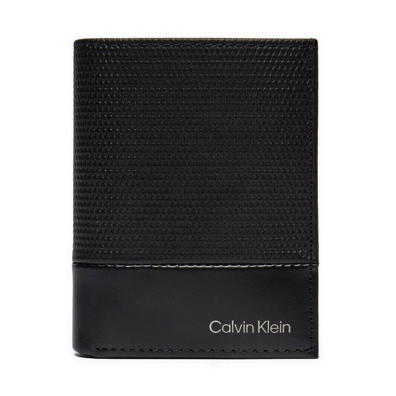 Kleine Herren Geldbörse Calvin Klein Ck Remote Bifold 6Cc W/Coin K50K512422 Schwarz von Calvin Klein