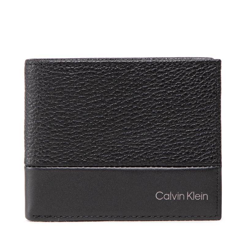 Kleine Herren Geldbörse Calvin Klein Subtle Mix Bifold 6Cc W/Bill K50K509182 Schwarz von Calvin Klein