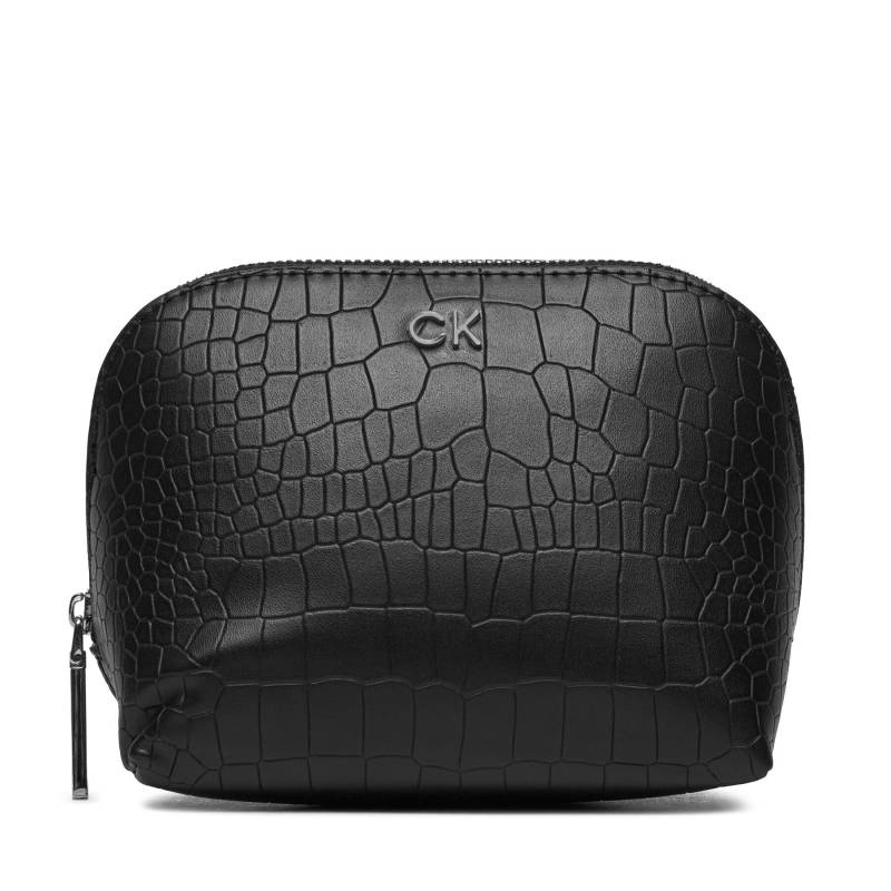 Kosmetiktasche Calvin Klein Ck Daily Cosmetic Pouch_Croco K60K612640 Schwarz von Calvin Klein