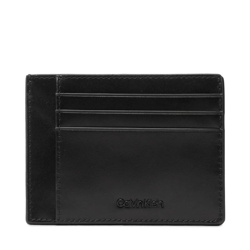 Kreditkartenetui Calvin Klein Ck Median Id Cardholder K50K510327 Schwarz von Calvin Klein