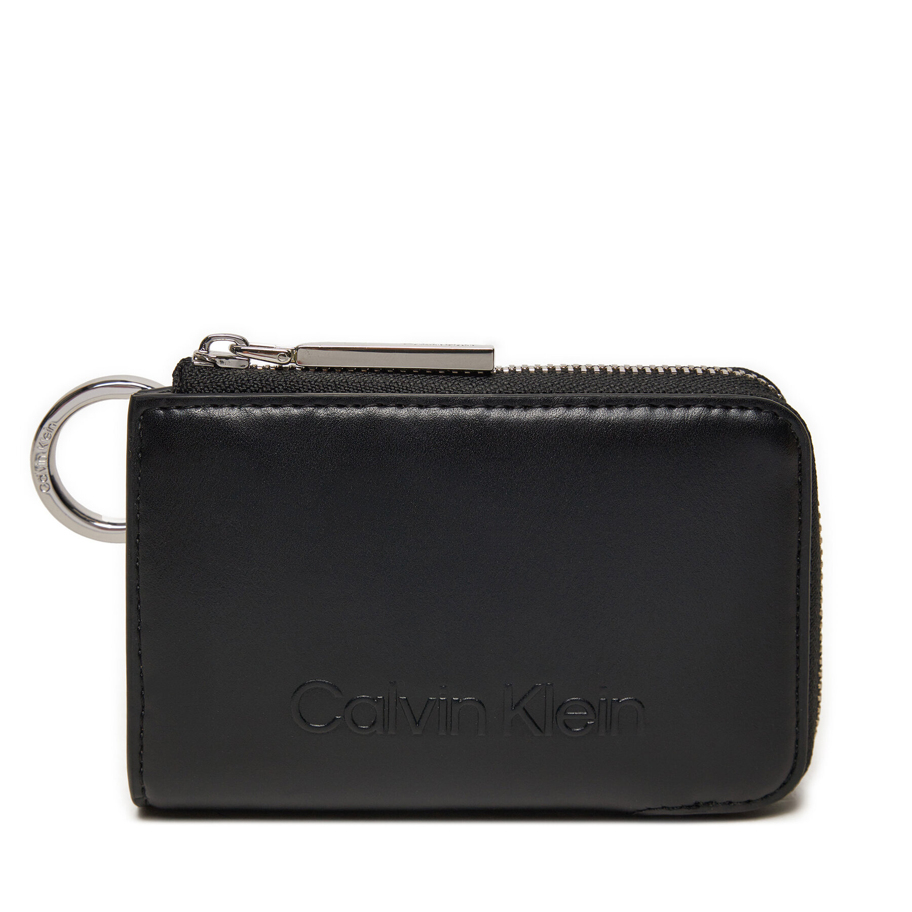 Kreditkartenetui Calvin Klein Embossed Logo K60K612441 Schwarz von Calvin Klein