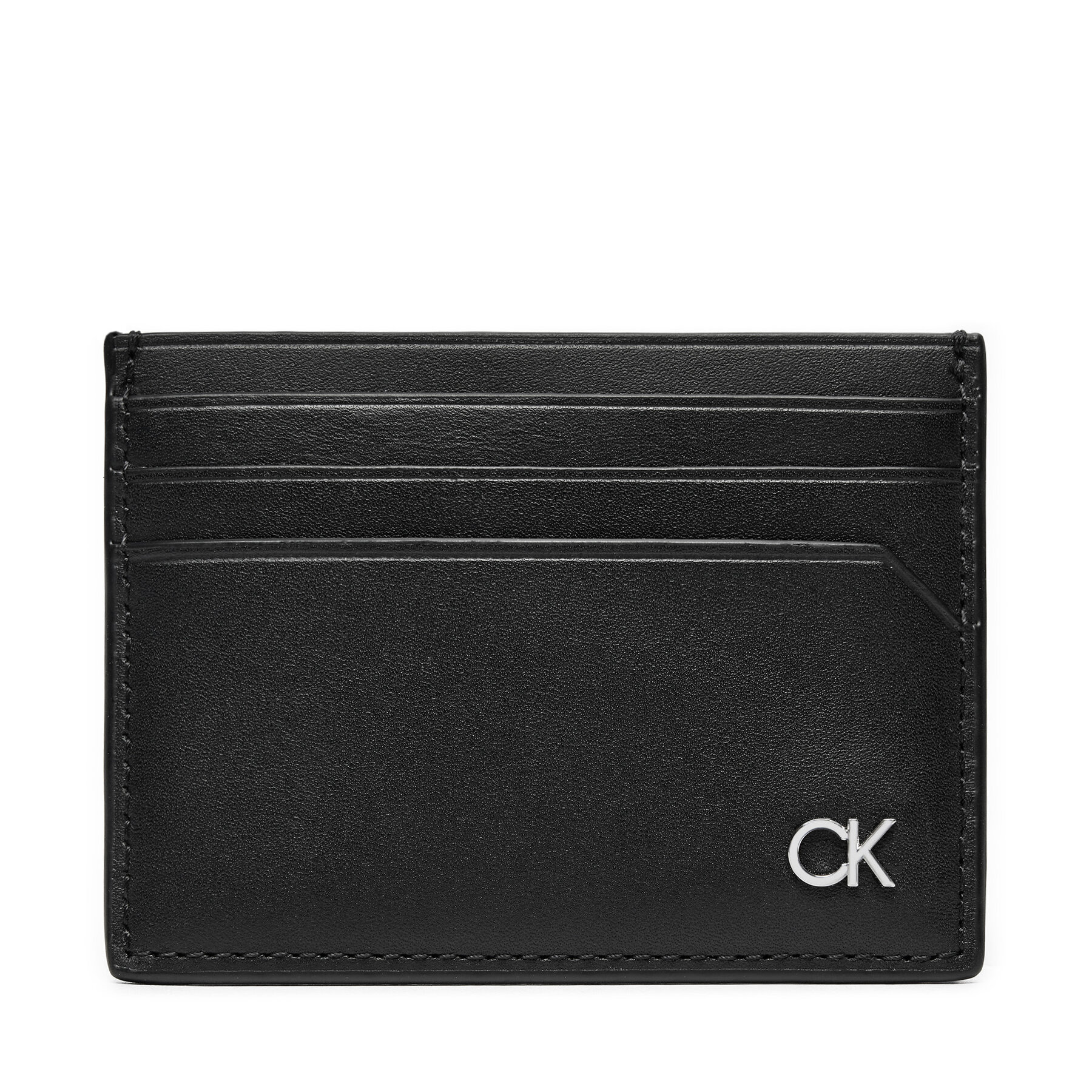 Kreditkartenetui Calvin Klein Metal Ck Cardholder 6Cc K50K512286 Schwarz von Calvin Klein