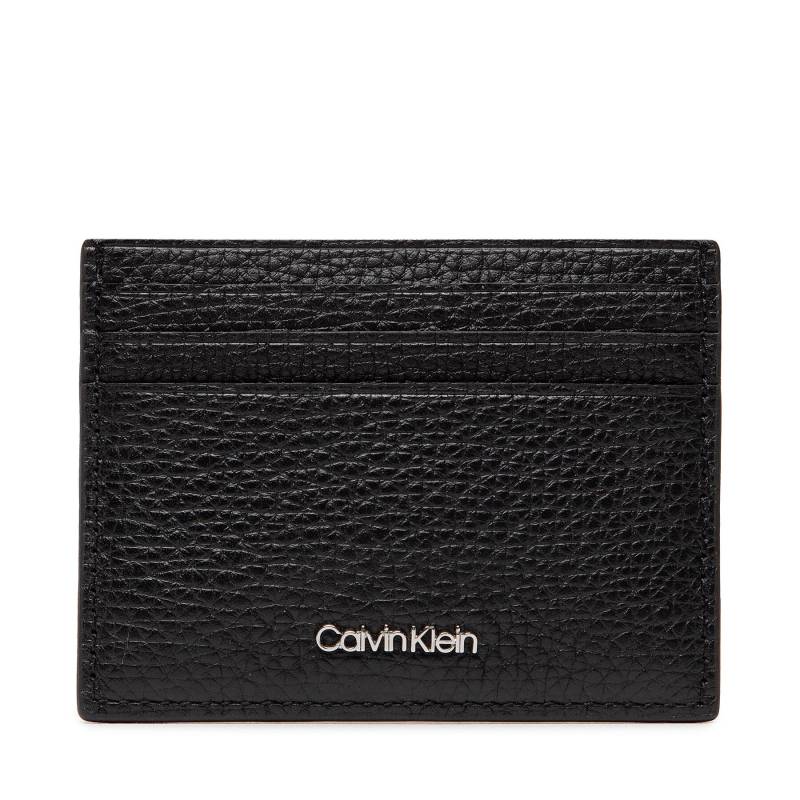 Kreditkartenetui Calvin Klein Minimalism Cardholder 6Cc K50K509613 Schwarz von Calvin Klein