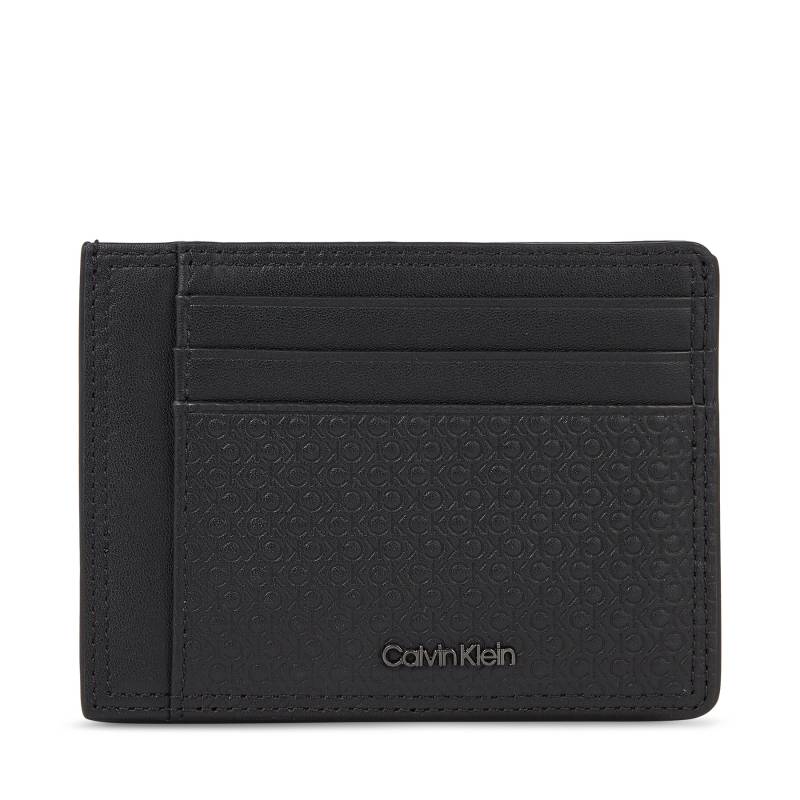 Kreditkartenetui Calvin Klein Minimalism Id Cardholder K50K510906 Schwarz von Calvin Klein