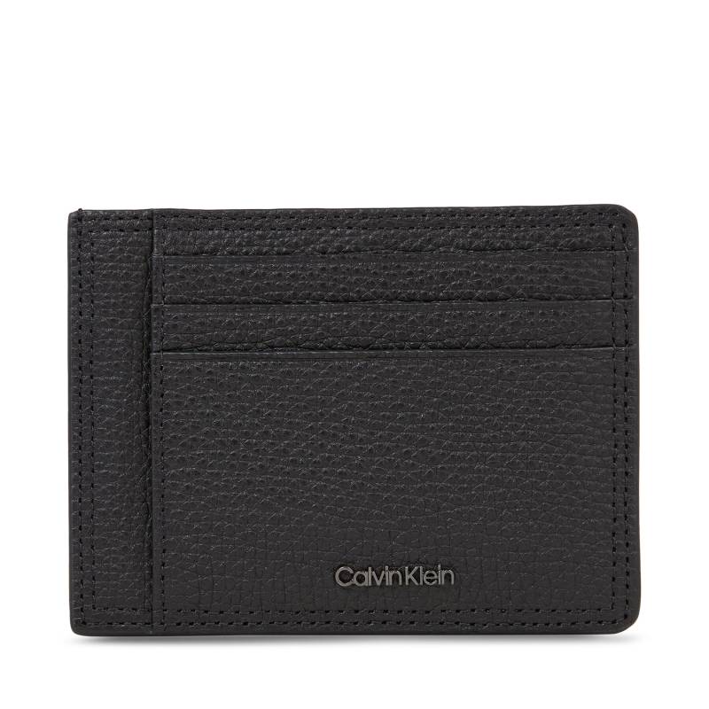 Kreditkartenetui Calvin Klein Minimalism Id Cardholder K50K510908 Schwarz von Calvin Klein