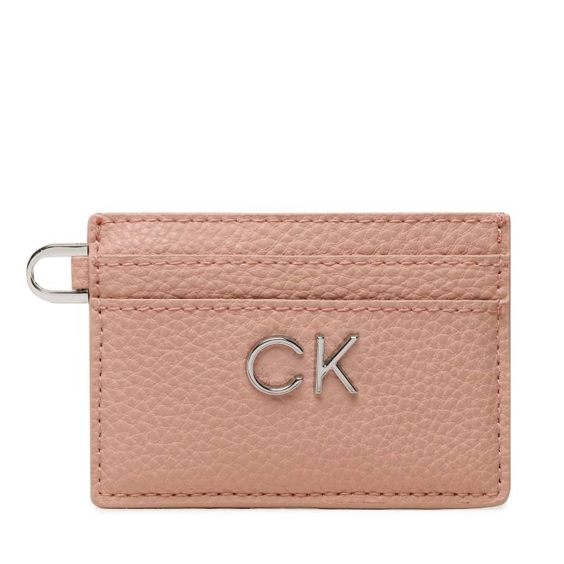 Kreditkartenetui Calvin Klein Re-Lock Cardholder Pbl K60K610671 Rosa von Calvin Klein