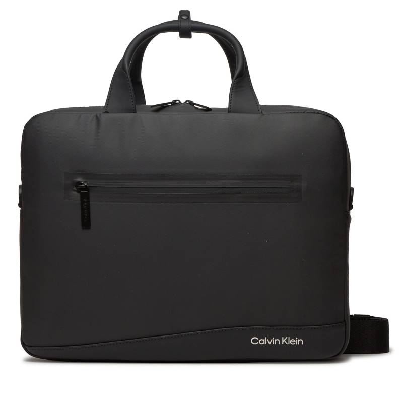 Laptoptasche Calvin Klein Rubberized Conv Laptop Bag K50K511712 Schwarz von Calvin Klein