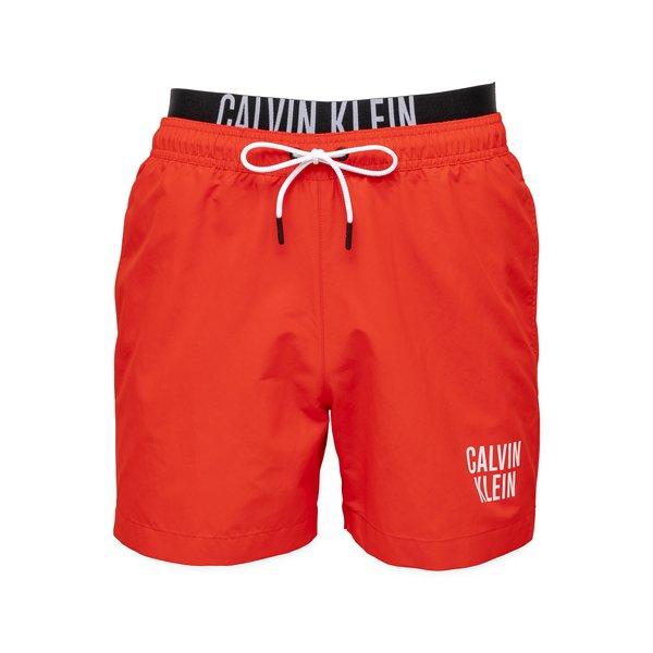 Badeshorts Herren Rot L von Calvin Klein