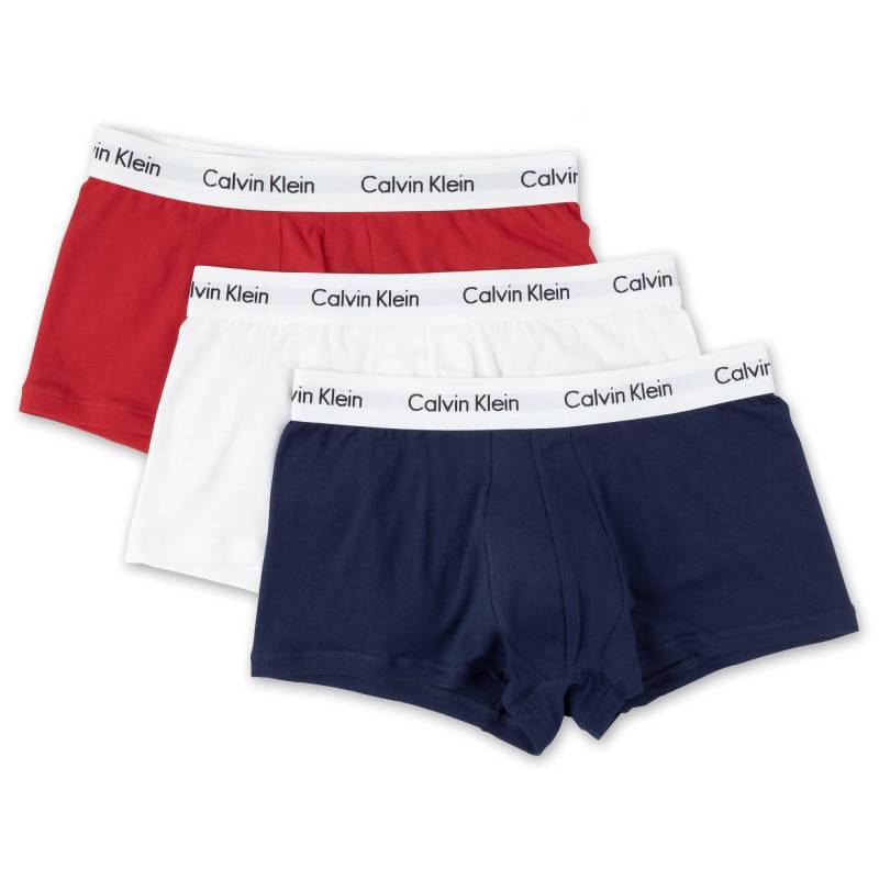 Calvin Klein - Triopack, Pantys, für Herren, Rot, Größe L von Calvin Klein