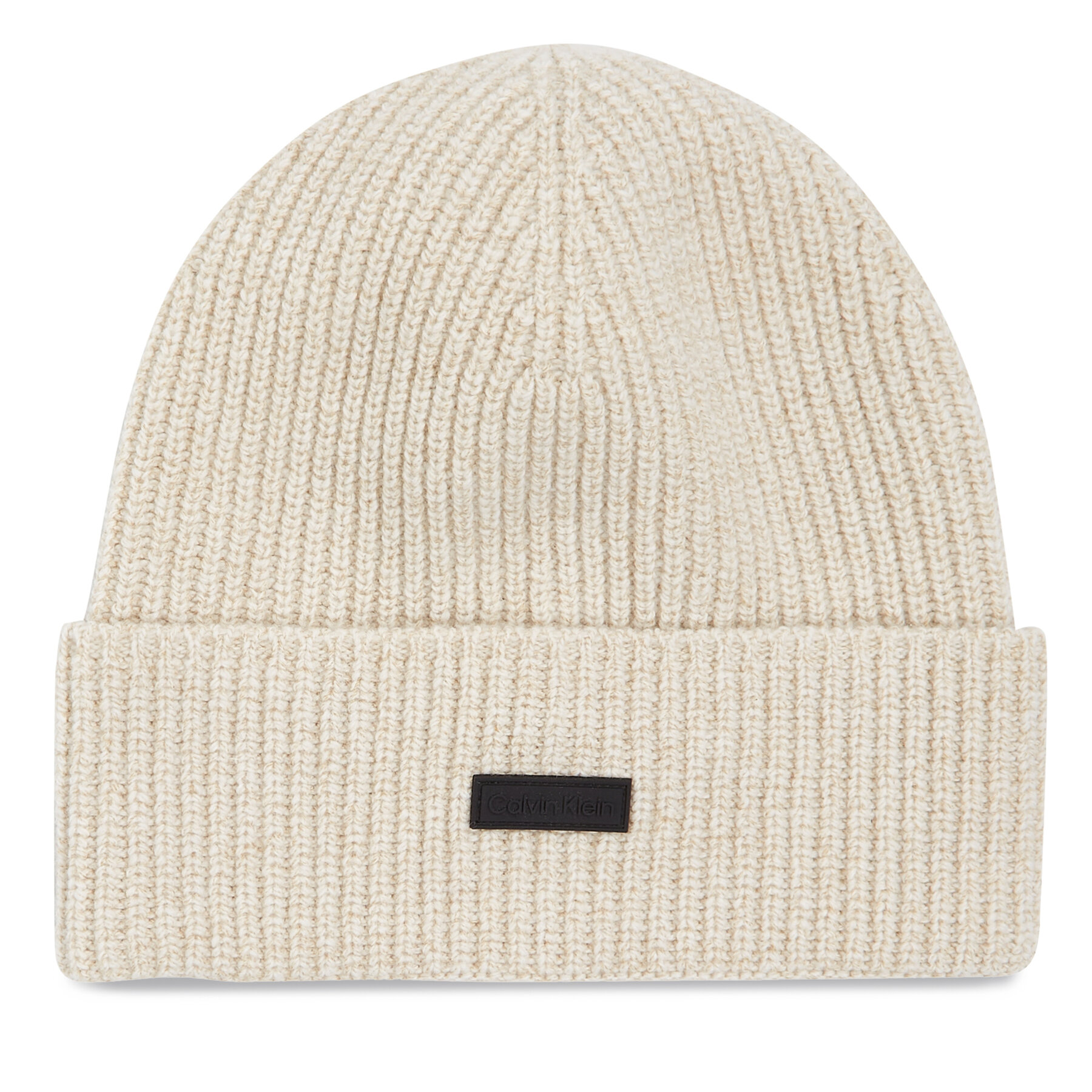 Mütze Calvin Klein Daddy Wool Beanie K50K510984 Écru von Calvin Klein