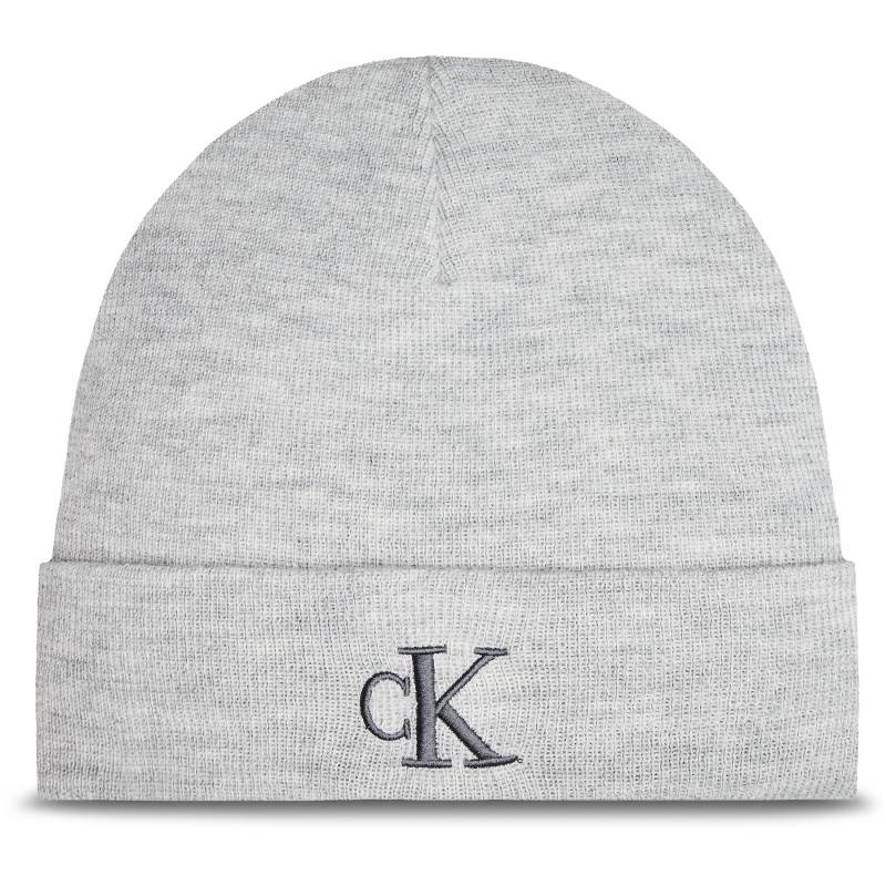 Mütze Calvin Klein Jeans Monogram Embro K60K612319 Grau von Calvin Klein Jeans