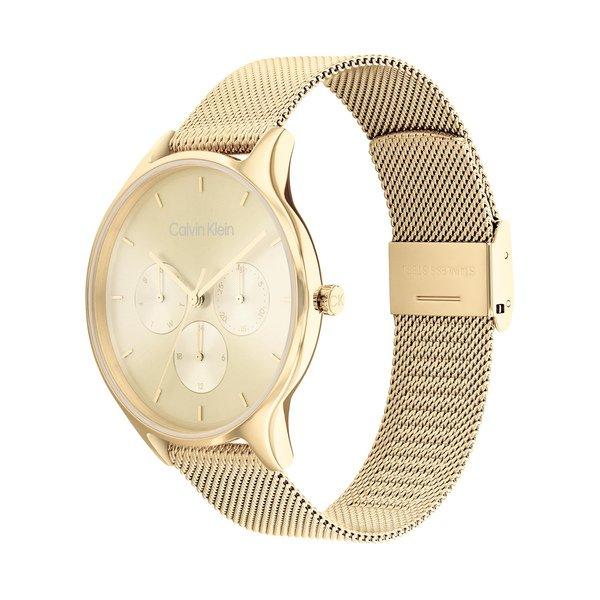 Multifunktionsuhr Damen Gold 38mm von Calvin Klein