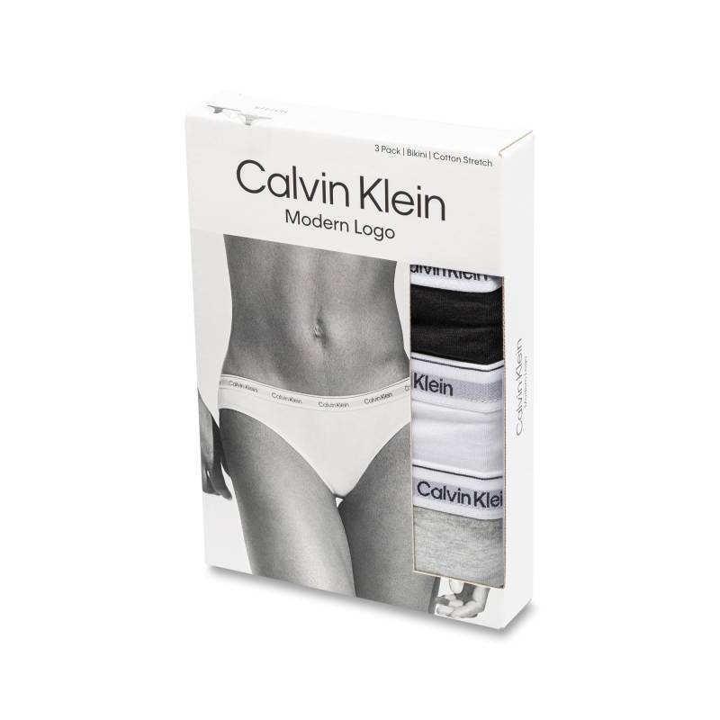 Multipack Slip Damen Multicolor S von Calvin Klein