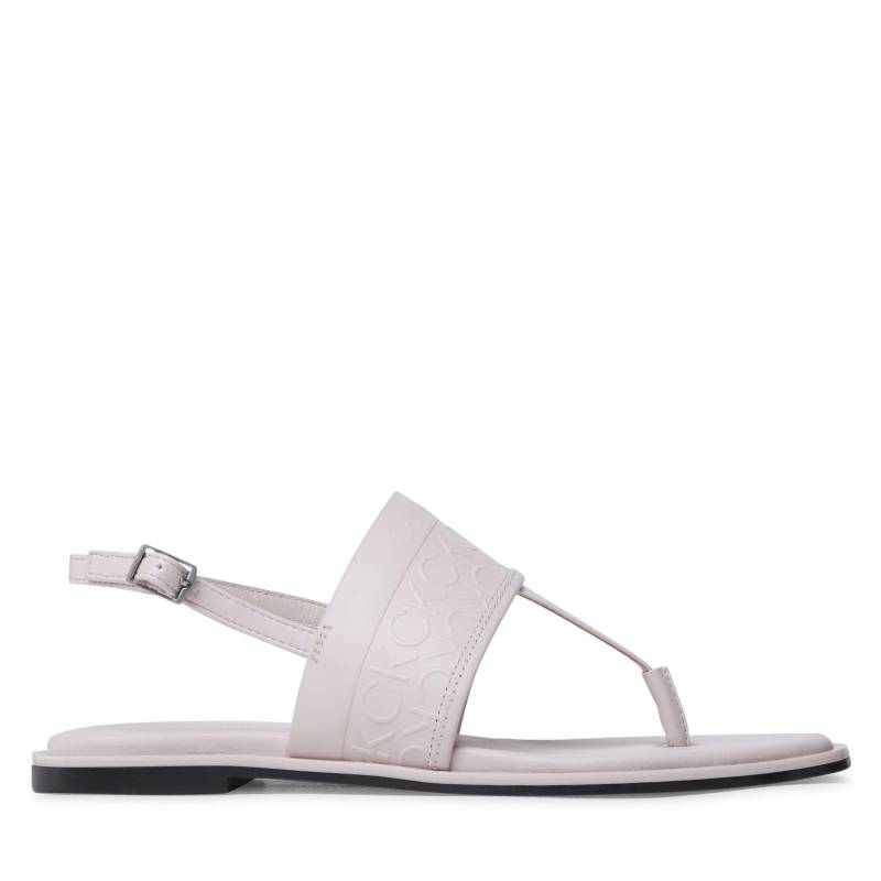 Sandalen Calvin Klein Almond Tp Sandal HW0HW01536 Écru von Calvin Klein