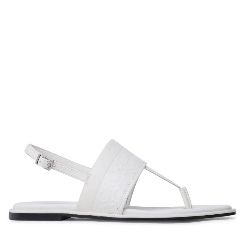 Sandalen Calvin Klein Almond Tp Sandal HW0HW01536 Écru von Calvin Klein