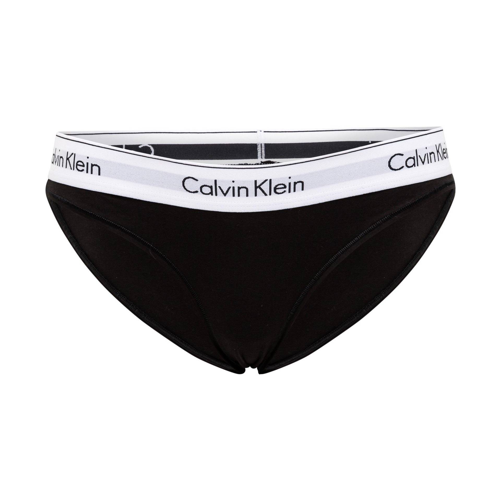 Calvin Klein - Slip,Baumwolle, für Damen, Black, Größe XS von Calvin Klein